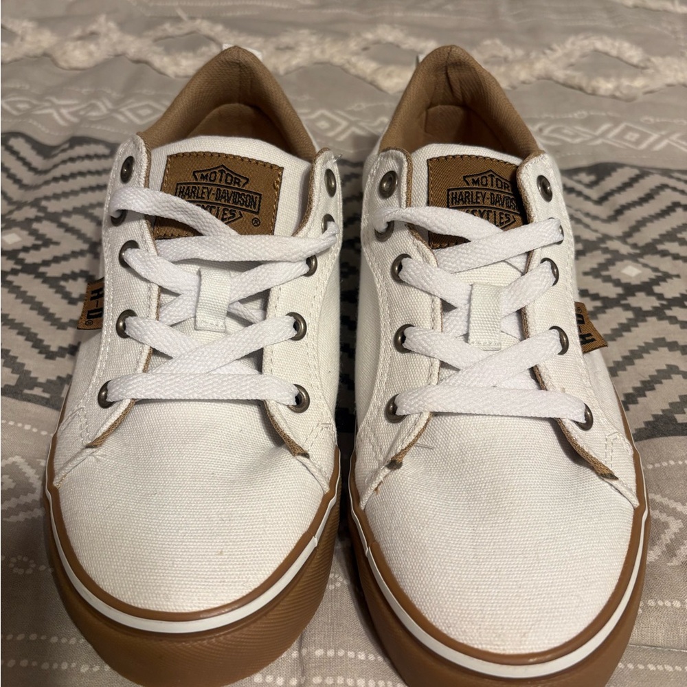 Harley-Davidson Women’s White Shoes – Brand New (No Tags)